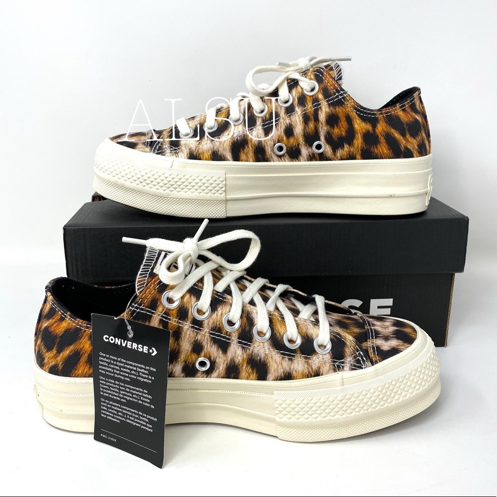 Converse Ctas Lift Canvas Egret Black Women’s Size 7.5 564676C - Picture 4 of 9